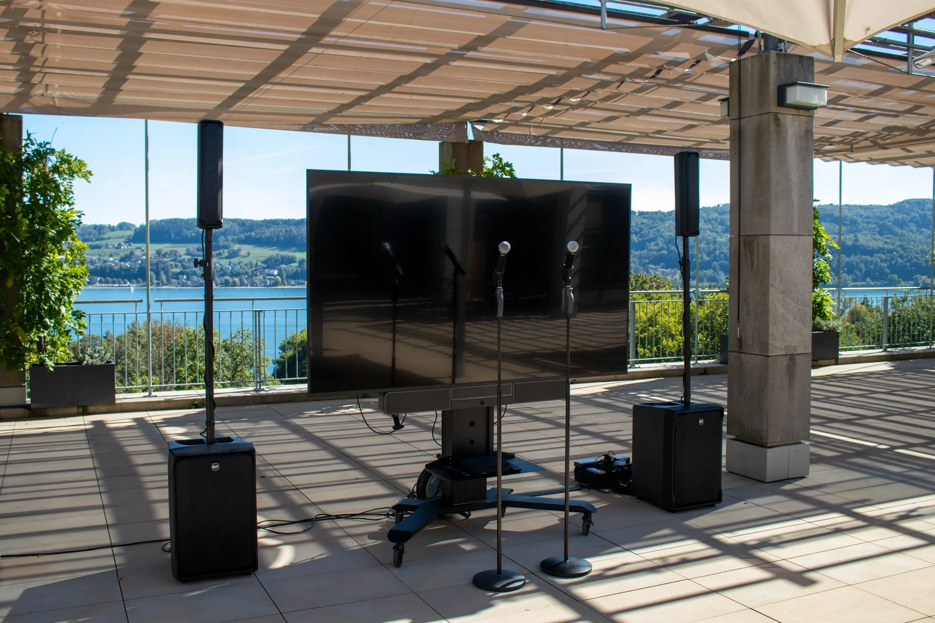 Karaoke auf Schloss Marbach